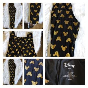 Torrid 2x Disney’s Mickey Black And Gold Legging